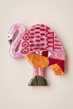 Hot A Flamingo Named Honk Broche Vrouwen Sieraden