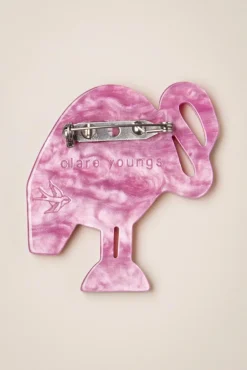 Hot A Flamingo Named Honk Broche Vrouwen Sieraden