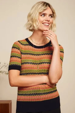 Outlet Agnes Top Magisch In Zwart Vrouwen Truitjes