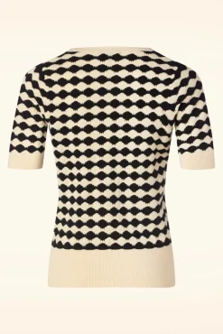 Discount Agnes V Top Turtle In Zwart Vrouwen Truitjes