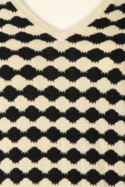 Discount Agnes V Top Turtle In Zwart Vrouwen Truitjes