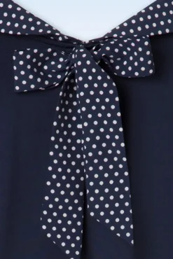 Online Alicia Blouse In Marineblauw Vrouwen Blouses