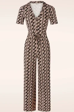 Hot Amelia Jumpsuit In Zwart Vrouwen Playsuits & Jumpsuits