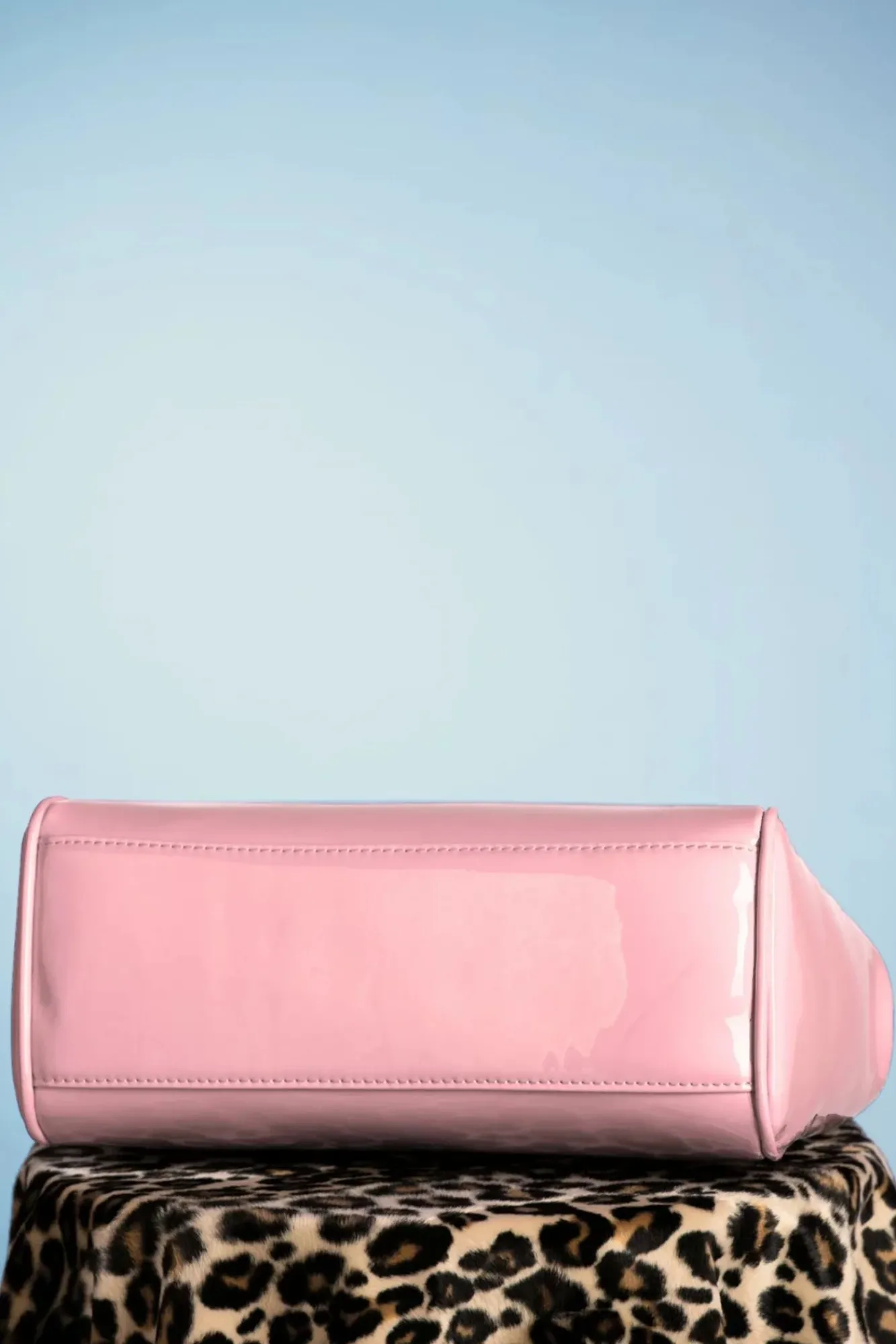 Discount Amerikaanse Vintage Patenttas In Roze Vrouwen Tassen