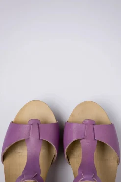 Discount Amy Clogs In Lila Vrouwen Sandalen
