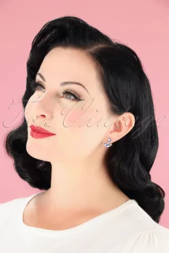 Hot Anker Oorstekers In Zilver Vrouwen Sieraden