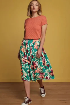 Online Arianna Plooirok In Aquagroen Vrouwen Rokken