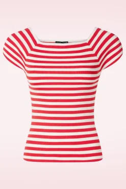 Discount Audrey Gestreepte Top In Blossom Vrouwen Tops