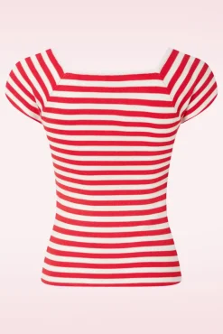 Discount Audrey Gestreepte Top In Blossom Vrouwen Tops