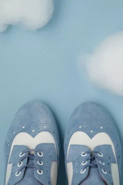 Discount Ava Adore Shoe Booties In Faded Blauw Vrouwen Booties & Laarzen