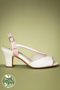 Hot Ava Lilibeth Sandalen In Whisper White En Pearl Blush Vrouwen Sandalen