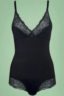 Online Be Pretty Kanten Body In Zwart Vrouwen Shapewear