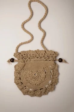 Online Beachin' Schoudertas In Zandbruin Vrouwen Tassen