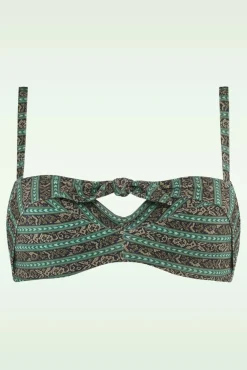 New Bebali Bikinitop In Oceaan Blauwgroen Vrouwen Bikini's