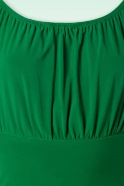 Best Belinda Off-Shoulder Top In Groen Vrouwen Tops