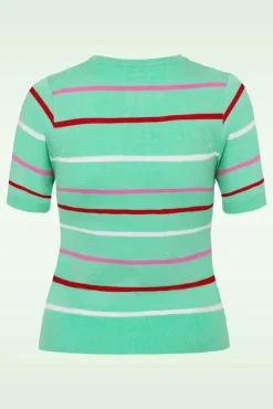 Sale Berry Cute Top In Mint Vrouwen Truitjes