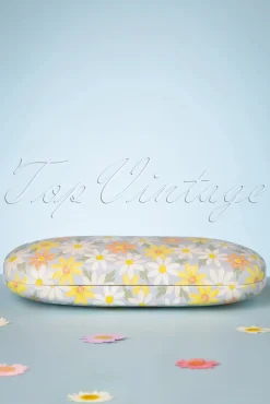 Clearance Blauwe Daisy Brillenkoker Vrouwen Zonnebrillen