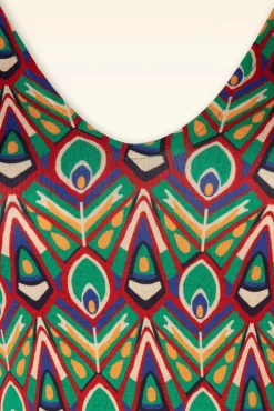 Best Blondy Maxi Jurk In Ethnic Vrouwen Plus Size Jurken