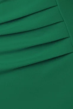 Sale Brenda Penciljurk In Smaragdgroen Vrouwen Plus Size Jurken