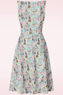 Online Bunny Hop Swing Jurk In Wit En Multi Vrouwen Plus Size Jurken