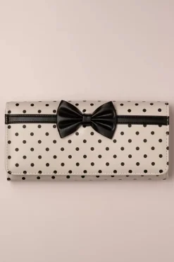 Carla Portemonnee In Zand En Zwart Vrouwen Portemonnees