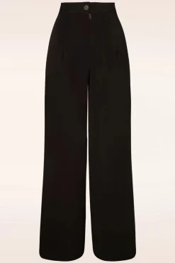 New Carlie Swing Broek In Zwart Vrouwen Broeken