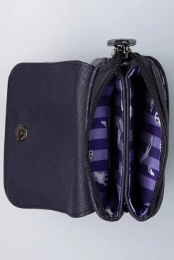 Clearance Cat Dracula's Haunted House Telefoontasje In Paars Vrouwen Tassen