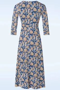 Sale Chapelle Jurk In Woodland Garlic Marine Vrouwen Plus Size Jurken