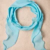 Outlet Chiffon Sjaal In Hemelsblauw Vrouwen Haaraccessoires
