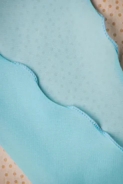 Outlet Chiffon Sjaal In Hemelsblauw Vrouwen Haaraccessoires