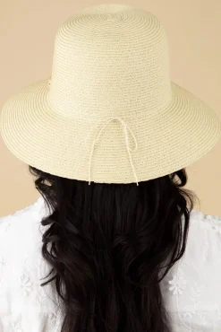 Clearance Cisi Stro Bucket Hoed In Naturel Vrouwen Hoeden & Fascinators