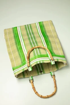 Clearance Club Tropicana Shopper Tas In Acid Groen Vrouwen Tassen