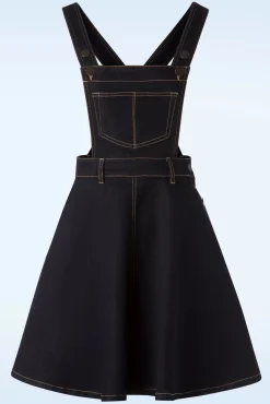 Clearance Dakota Overgooierjurk Van Denim Vrouwen Swing Jurken