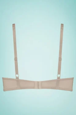 Clearance Dame De Paris Glitter-Bh In Beige Vrouwen Bh's