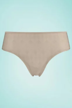 New Dame De Paris Glitterbroekje In Beige Vrouwen Lingerie