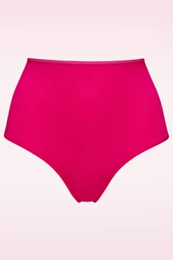 Clearance Dame De Paris High Waist Slip In Azalea Rood Vrouwen Lingerie