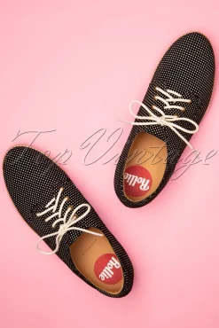 Outlet Derby Droomschoenen In Zwart Vrouwen Veterschoenen