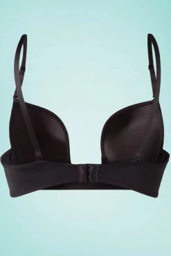 Diepe V-Bh In Zwart Vrouwen Bh's