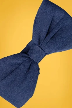 New Dionne Bow-Hoofdband In Marineblauw Vrouwen Haaraccessoires