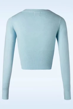 Best Dolly Vest In Lichtblauw Vrouwen Vestjes