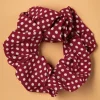 New Dotty Scrunchie In Rood Vrouwen Haaraccessoires