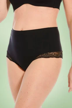 Sale Dream Hi Kanten String In Zwart Vrouwen Lingerie