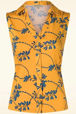 Online Eden Top In Geel Vrouwen Tops