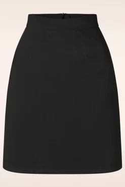 Best Edith A-Lijn Rok In Zwart Vrouwen Rokken
