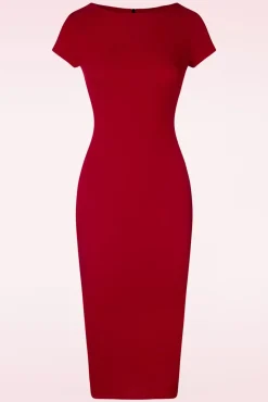 Online Effen Jurk In Rood Vrouwen Plus Size Jurken
