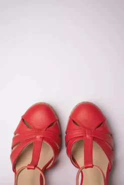 New Fancy Footwork Pumps In Rood Vrouwen Pumps