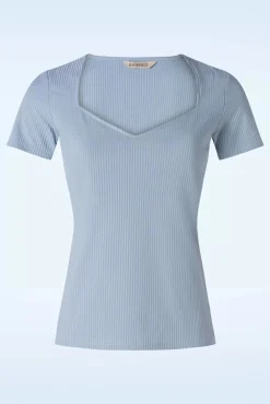 Best Fara Top In Blauw Vrouwen T-Shirts