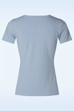 Best Fara Top In Blauw Vrouwen T-Shirts