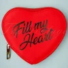 Sale Fill My Heart Portemonnee In Lippenstift Rood Vrouwen Portemonnees