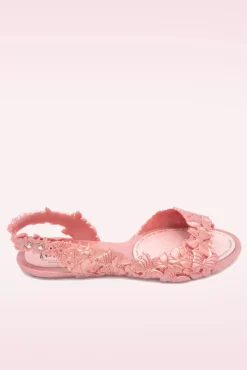 Hot Flexi Butterfly Flipflop Sandaaltjes In Glossy Roze Vrouwen Slippers